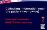 Collecting information near the patient (worldwide)