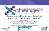 Exponentially Great Results Require the Right “Box of Tricks”
