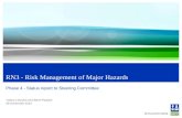 RN3 - Risk Management of Major Hazards