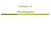 Chapter 4 Monopoly