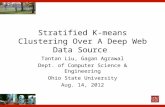 Stratified K-means Clustering Over A Deep Web Data Source
