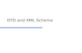 DTD and XML Schema