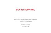 ECN for 3GPP RRC