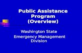 Public Assistance Program (Overview)