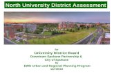 for University District Board Downtown Spokane Partnership &  City of Spokane by