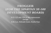 Frogger ( for the Spartan 3E-500 development board)