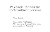 Payback Periods for Photovoltaic Systems