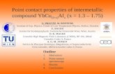 Point contact properties of intermetallic compound  YbCu (5-x) Al x  (x = 1.3 – 1.75)