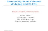 Introducing Asset Oriented Modeling and KLEEN