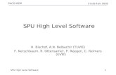 SPU High Level Software