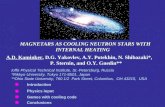 MAGNETARS AS COOLING NEUTRON STARS WITH     INTERNAL HEATING