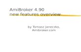 AmiBroker 4.90 new features overview