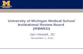 University of Michigan Medical School Institutional Review Board  (IRBMED)