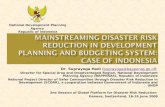 National Development Planning Agency  Republic of Indonesia