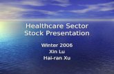 Healthcare Sector Stock Presentation