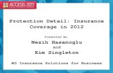 Protection Detail: Insurance Coverage in 2012 Presented By: Nezih Hasanoglu and Kim Singleton