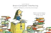 Lunch Talk on Brain-Computer Interfacing Artificial Intelligence, University of Groningen