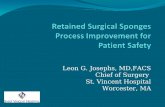 Retained Surgical Sponges Process Improvement for Patient Safety