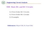 Ch3  Basic RL and RC Circuits