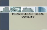 Principles  of Total  Quality