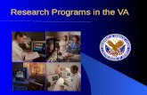 Research Programs in the VA