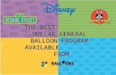 THE BEST           DOLLAR GENERAL BALLOON PROGRAM AVAILABLE           FROM