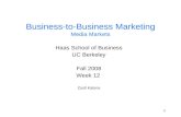 Business-to-Business Marketing Media Markets