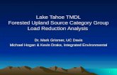 Lake Tahoe TMDL Forested Upland Source Category Group Load Reduction Analysis