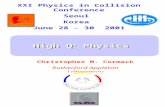 XXI Physics in Collision Conference Seoul  Korea  June 28 - 30  2001