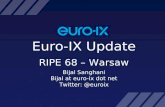 Euro-IX Update RIPE 68 – Warsaw