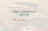 Hitler’s Foreign Policy 1936-39