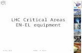 LHC Critical Areas EN-EL equipment