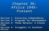 Chapter 36: Africa 1945-Present