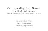 Corresponding Auto Names  for IPv6 Addresses