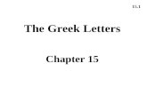 The Greek Letters Chapter 15