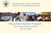 Montgomery County, Maryland Division of Solid Waste Services
