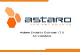 Astaro Security Gateway V7.5 Screenshots