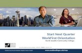 Start Next Quarter WorkFirst Orientation