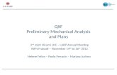 QXF Preliminary Mechanical Analysis and Plans
