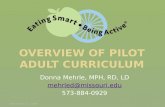 Overview of Pilot Adult Curriculum