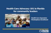 Health Care Advocacy 101 in Florida for community leaders