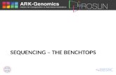 Sequencing – the  Benchtops