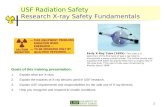 USF Radiation Safety Research X-ray Safety Fundamentals