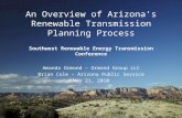An Overview of Arizona’s Renewable Transmission Planning Process
