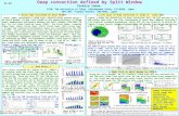 Deep convection defined by Split Window Toshiro Inoue