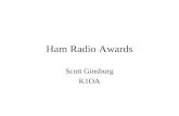 Ham Radio Awards