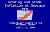 Grading and Grade Inflation at Georgia Tech