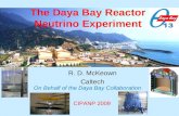 The Daya Bay Reactor Neutrino Experiment