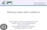 Making maps with Leaflet.js