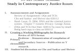 JS 169 Senior Seminar Study in Contemporary Justice Issues